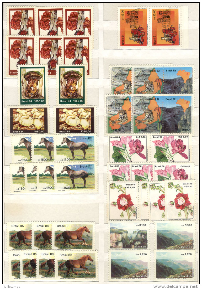 Large Stockbook With Stock Of VERY THEMATIC Stamps And Sets, Most Never Hinged And Of Very Fine Quality. Yvert... - Collections, Lots & Series