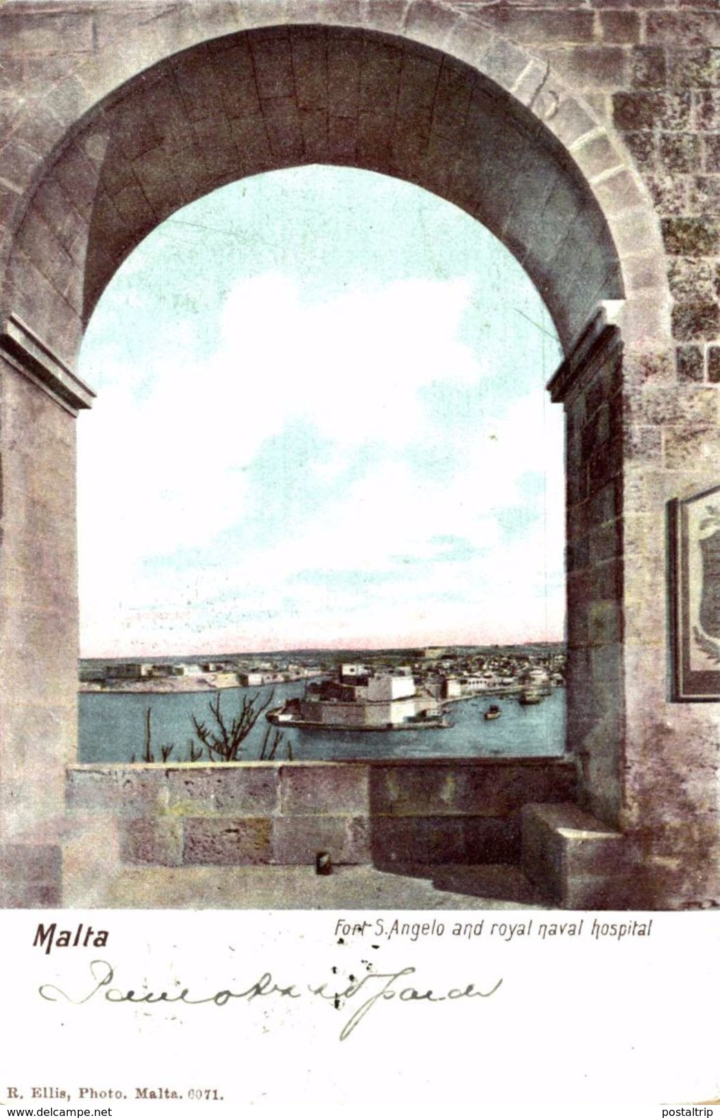 MALTA. FORT. ANGELO AND ROYAL NAVAL HOSPITAL - Malte