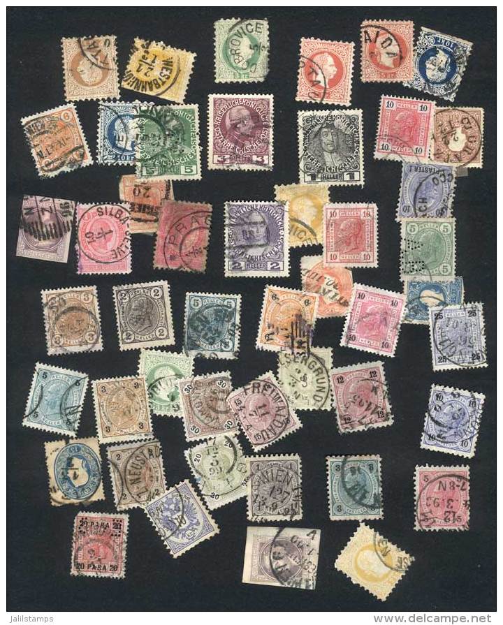 Lot Of Several Hundreds Old Stamps, Including Some Good Values, Classic Stamps, Etc. General Quality Is Fine To... - Andere & Zonder Classificatie