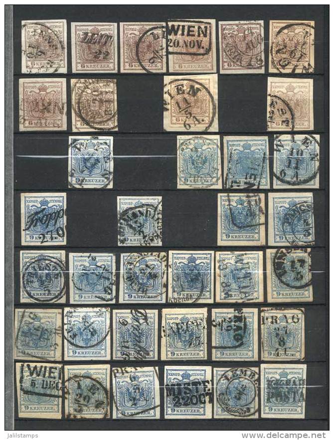 Stockbook With SEVERAL HUNDREDS CLASSIC And VERY OLD Stamps, Excellent Quality. It Includes Many Rare And... - Sammlungen