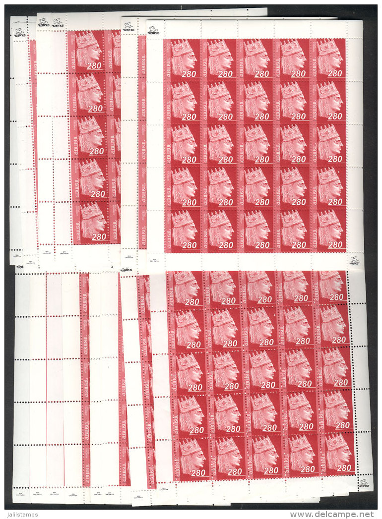 Sc.827, 2010 280d. King Tigran The Great, 50 Sheets Of 25 Stamps Each (in Total 1,250 Stamps), MNH And Of Excellent... - Armenia