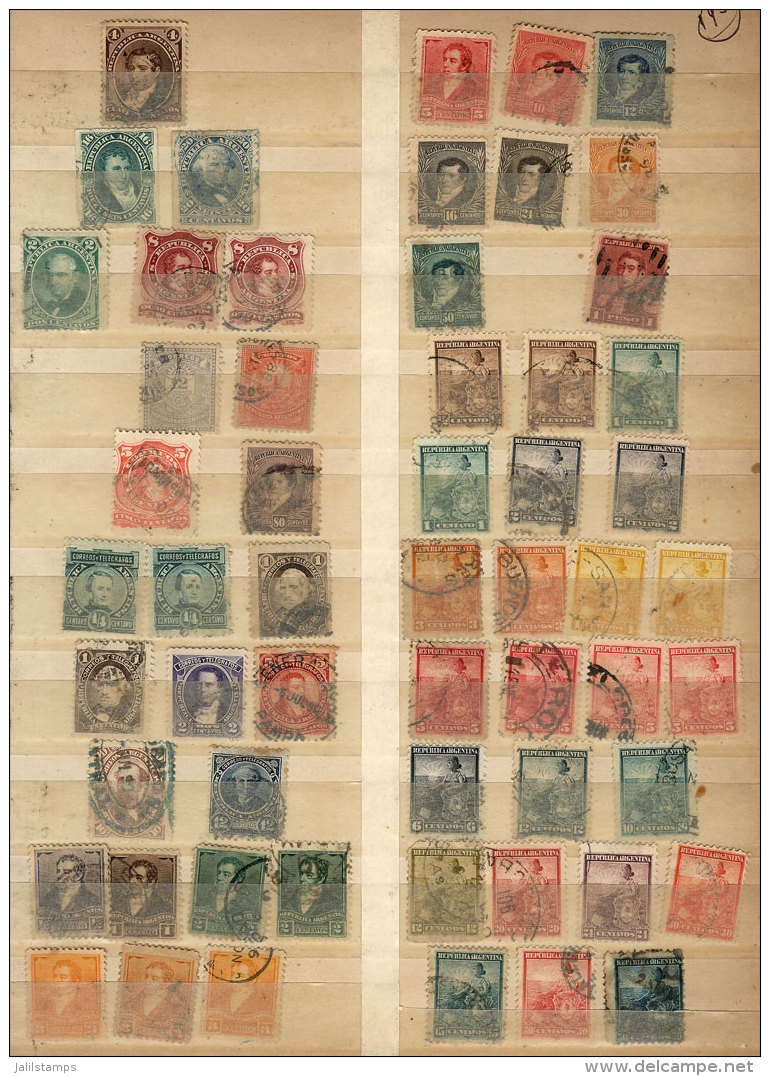 Stockbook With Large Number Of Old And Modern Stamps, Mint And Used, Mixed Quality (from Defects To Stamps Of... - Collections, Lots & Series