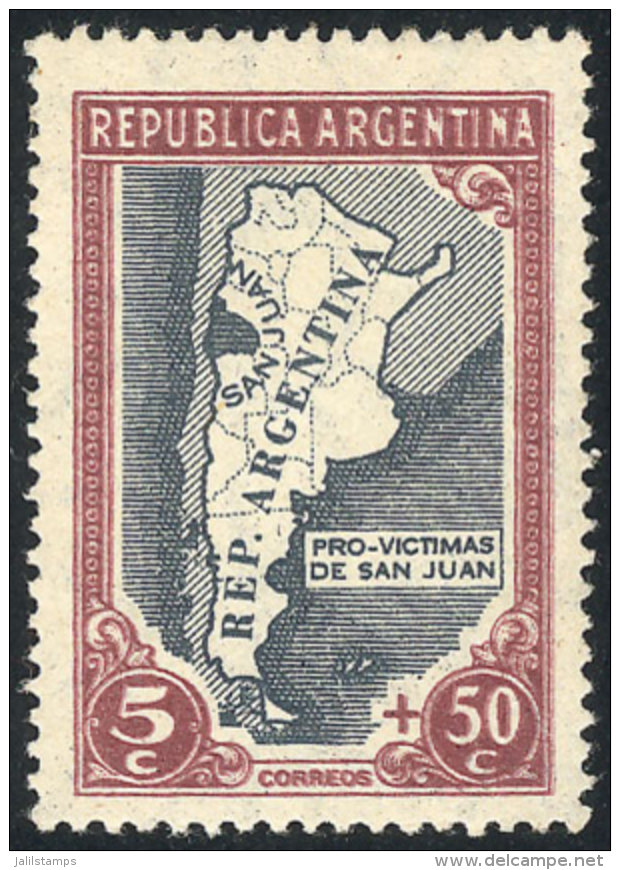 GJ.913a, With DOUBLE IMPRESSION OF THE FRAME Variety, VF! - Otros & Sin Clasificación