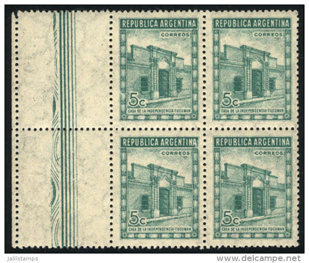 GJ.901CZ, Block Of 4 With 2 Labels, VF Quality, Catalog Value US$40. - Sonstige & Ohne Zuordnung