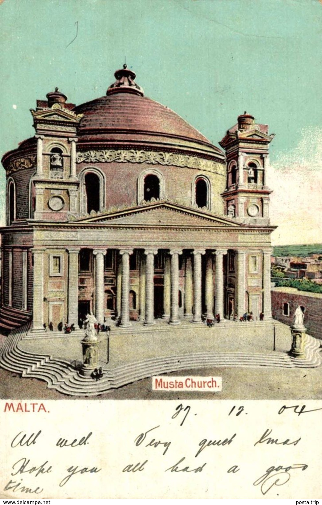 MALTA. MUSTA CHURCH - Malta