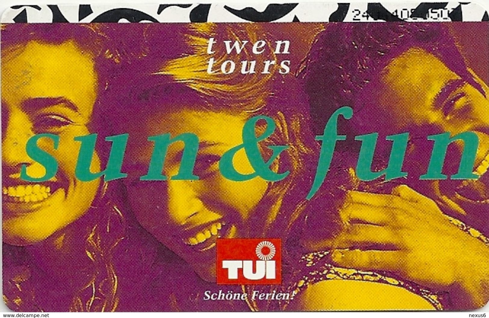 Germany - TUI 13 - Sun & Fun - K 0286 - 04.94, 6DM, 4.000ex, Used - K-Serie : Serie Clienti