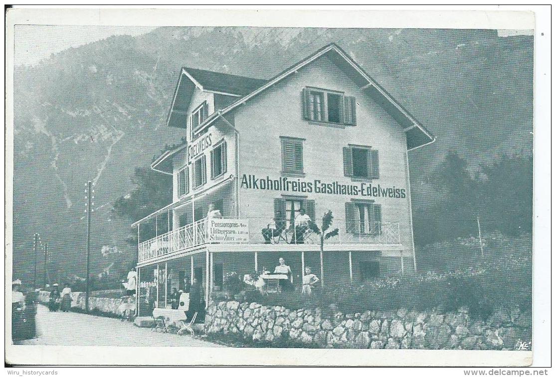 AK 0704  Alkoholfreies Gasthaus Edelweiss ( Südtirol ? ) Ca. Um 1910 - Hotels & Restaurants