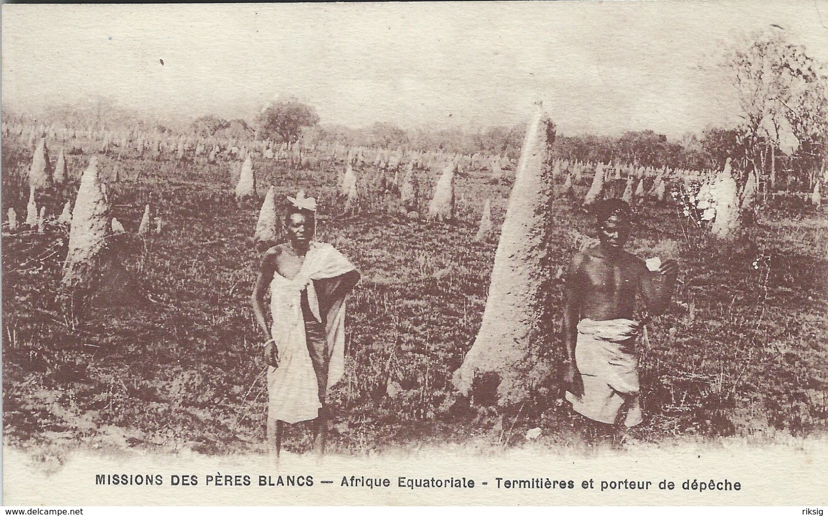 Afrique Equatoriale -Missions Des Peres Blancs.  Termites.      S-3576 - Unclassified
