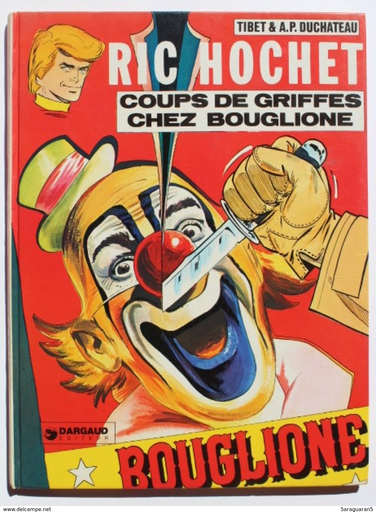 BD RIC HOCHET - 25 - Coups De Griffes Chez Bouglione - EO 1977 - Ric Hochet