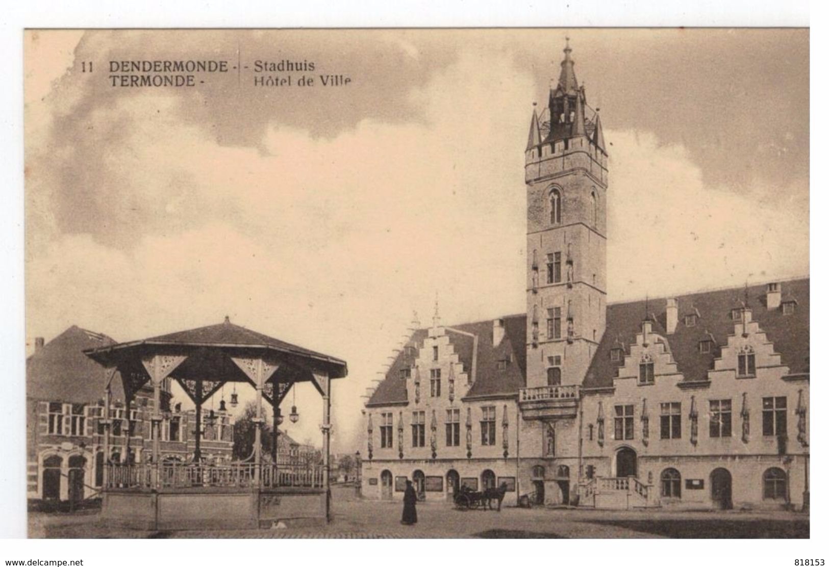 11 Dendermonde Stadhuis Hôtel De Ville - Dendermonde