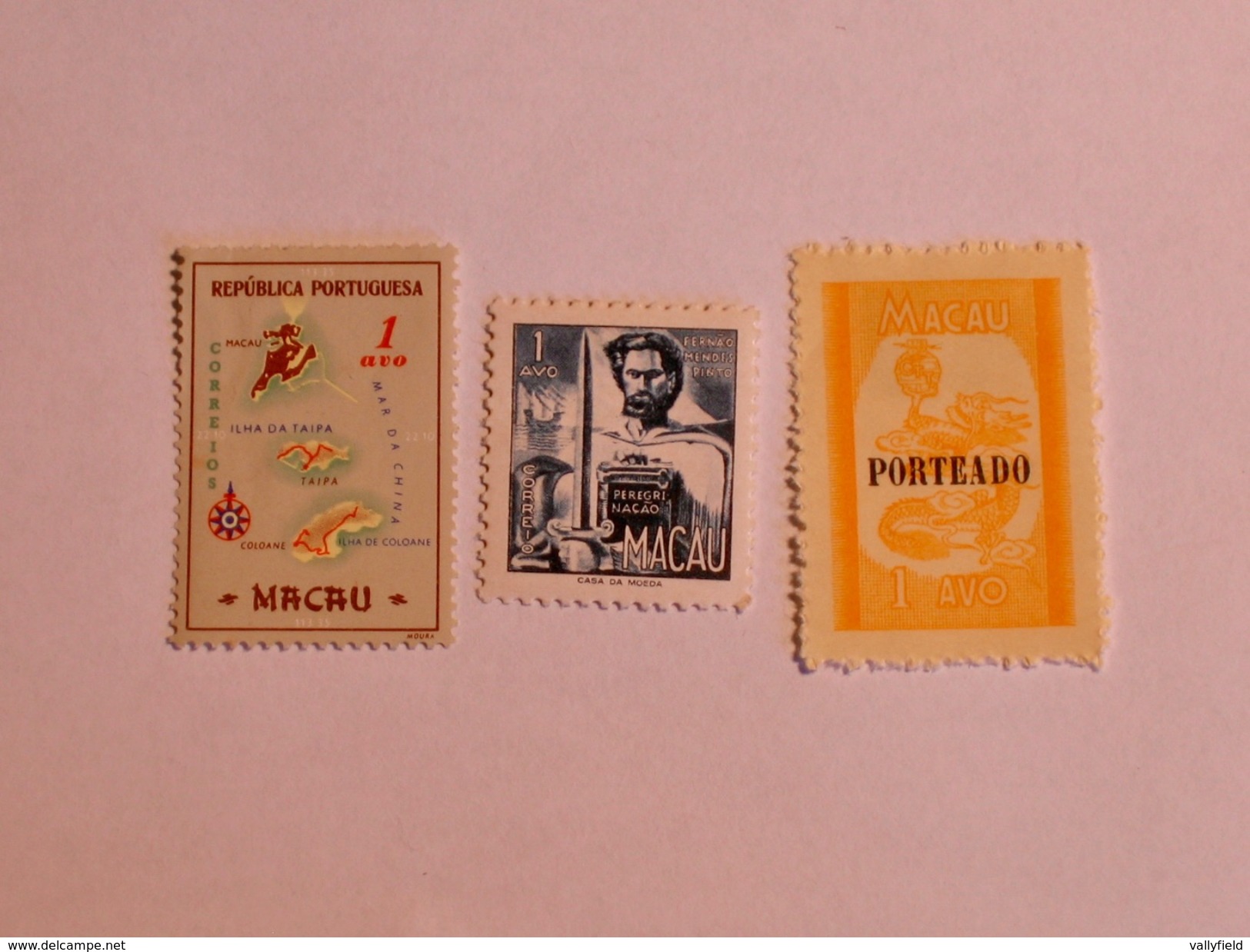 MACAO   1951-56   LOT# 4 - Ungebraucht