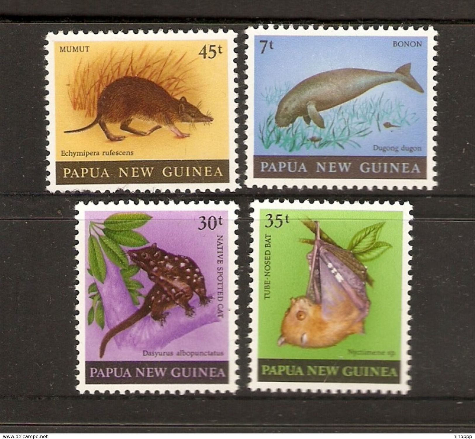 Papua New Guinea SG 397-380 1980 Mammals MNH - Papúa Nueva Guinea