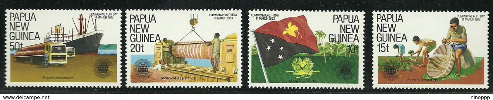 Papua New Guinea SG 464-467 1983 Commonwealth Day MNH - Papua New Guinea