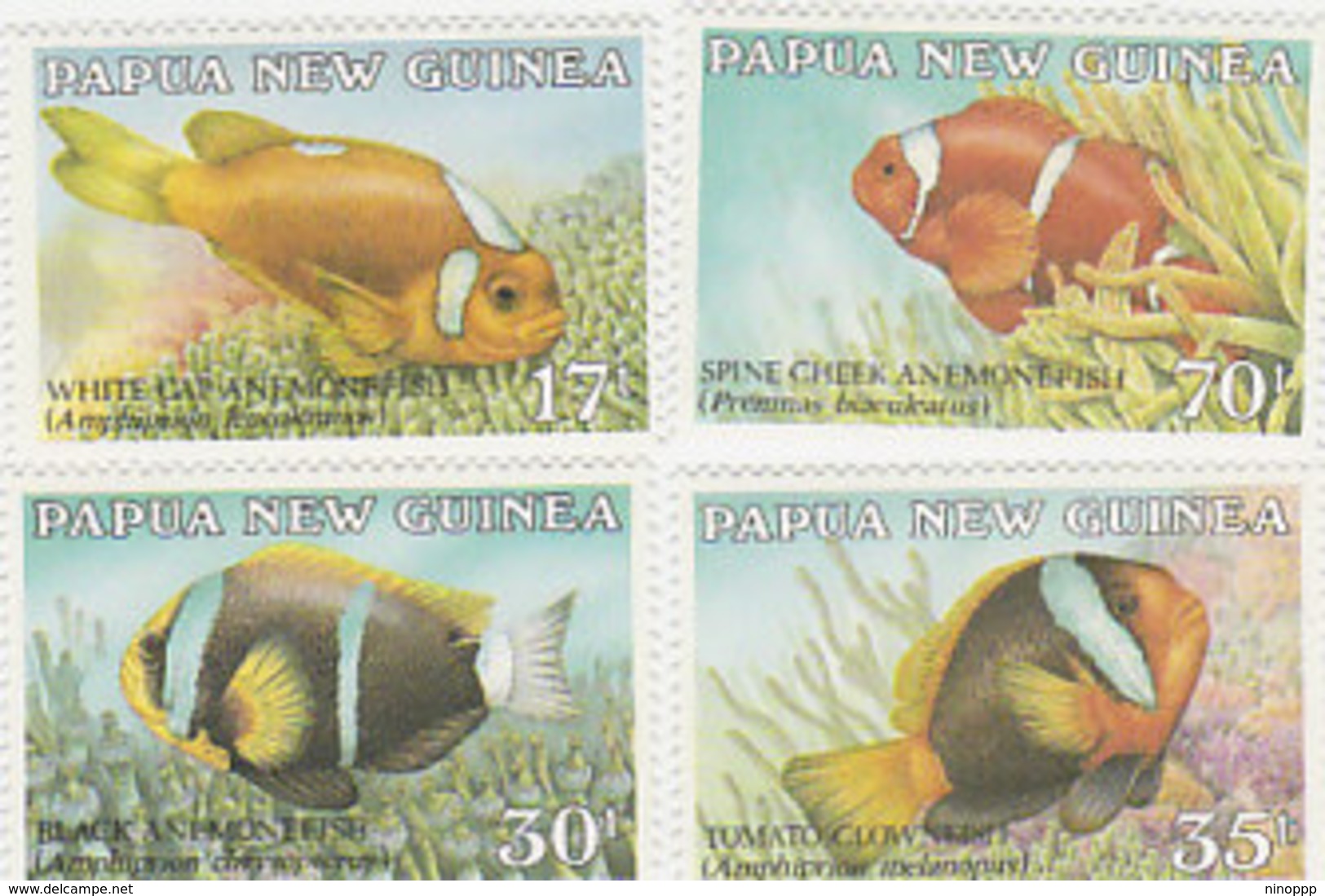 Papua New Guinea SG 539-542 1987 Fish MNH - Papua New Guinea