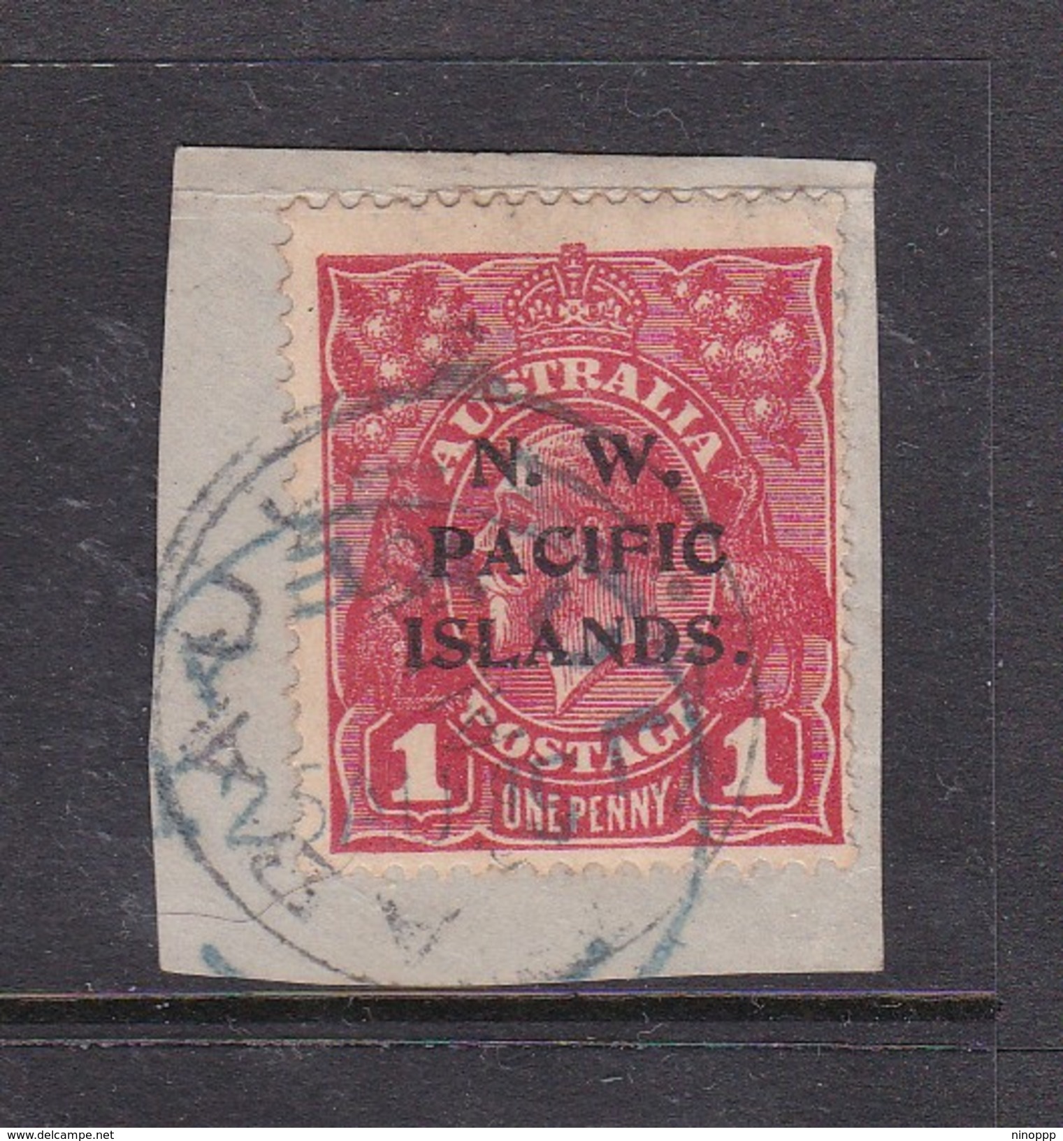 New Guinea SG 67a 1915-16 KGV 1d Red Used - Papua New Guinea