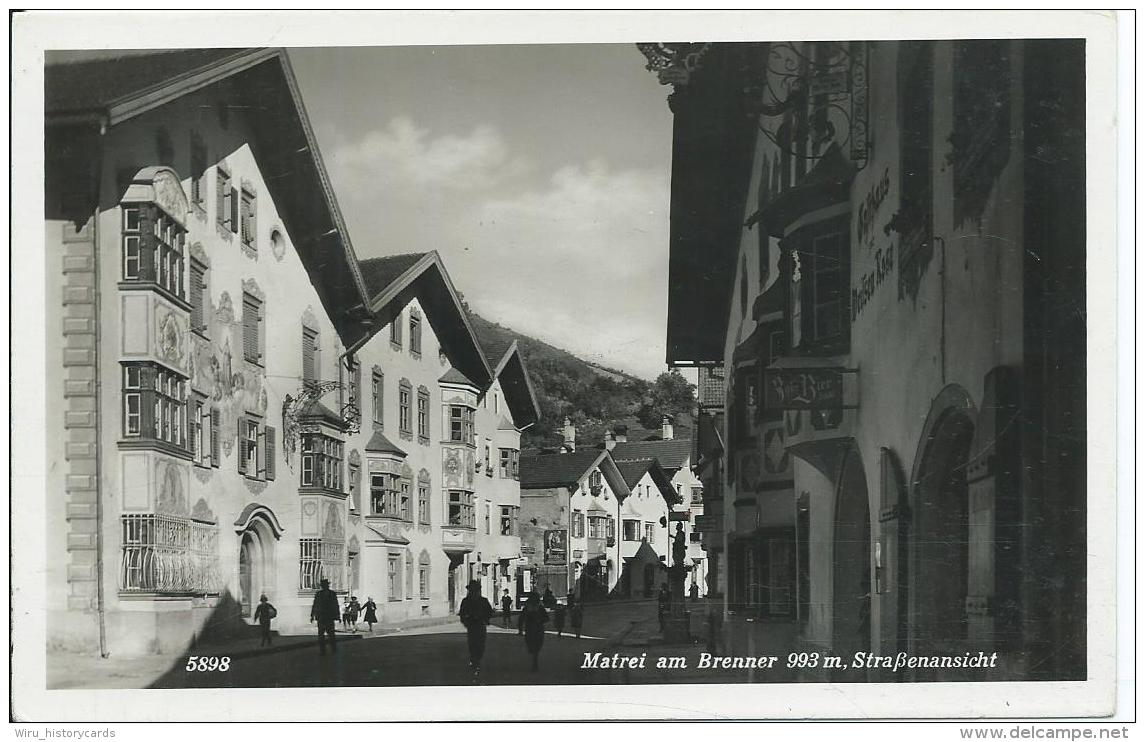 AK 0704  Matrei Am Brenner ( Strassenansicht ) - Verlag Chizzali Ca. Um 1930 - Matrei Am Brenner