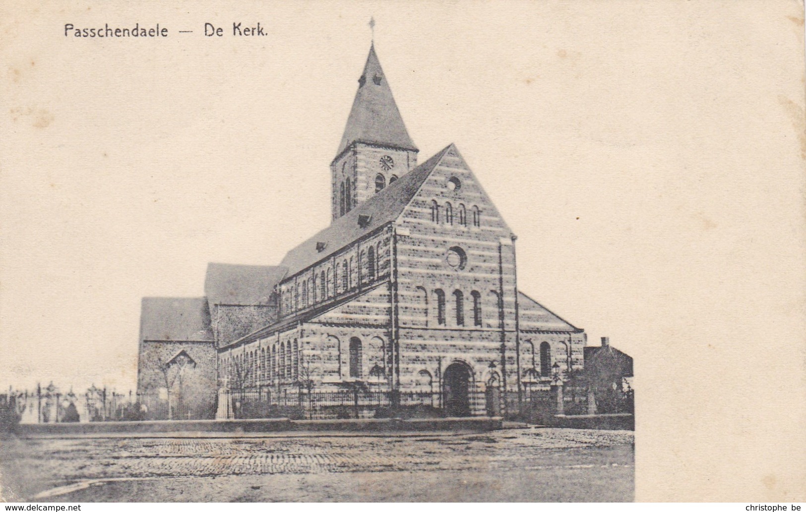 Passendale, Passchendaele, De Kerk (pk36568) - Zonnebeke