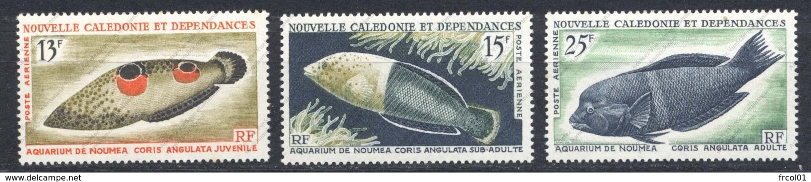 New-Caledonia, Yvert PA81/83, Scott C41/43, MNH - Neufs