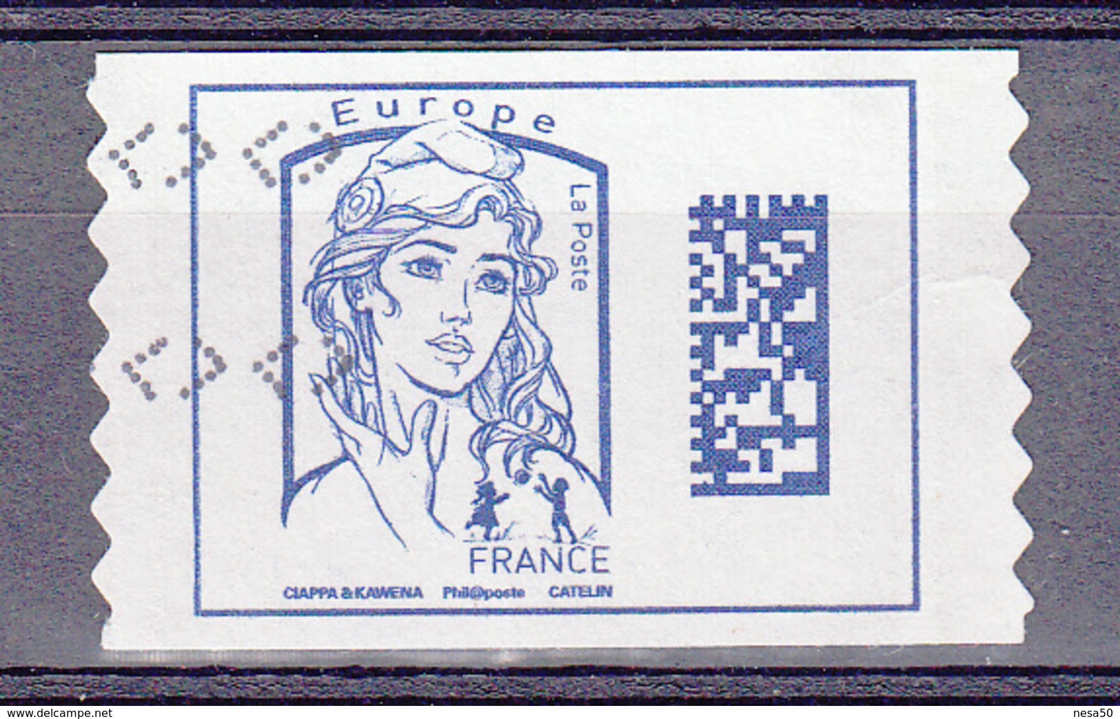 France 2016 Mi Nr 6340, Marianne, Europa - Gebruikt