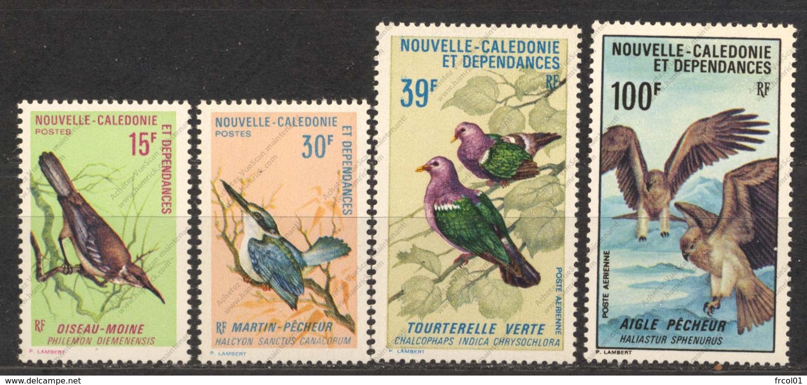 New-Caledonia, Yvert 364&365+PA110&111, Scott 380&381+C70&71, MNH - Neufs