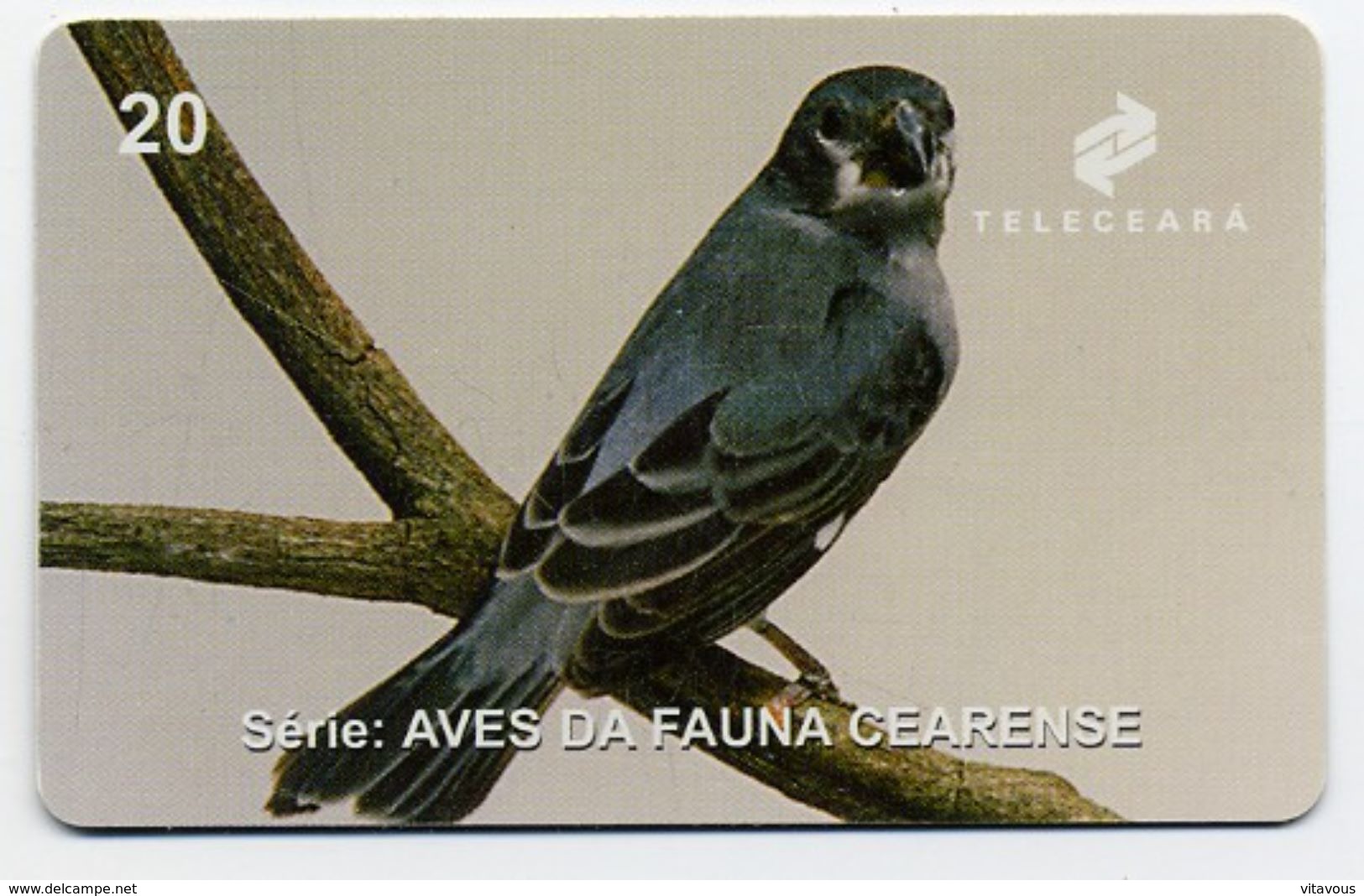 Oiseau Bird Télécarte Phonecard Telefonkarte (S.183) - Brasilien