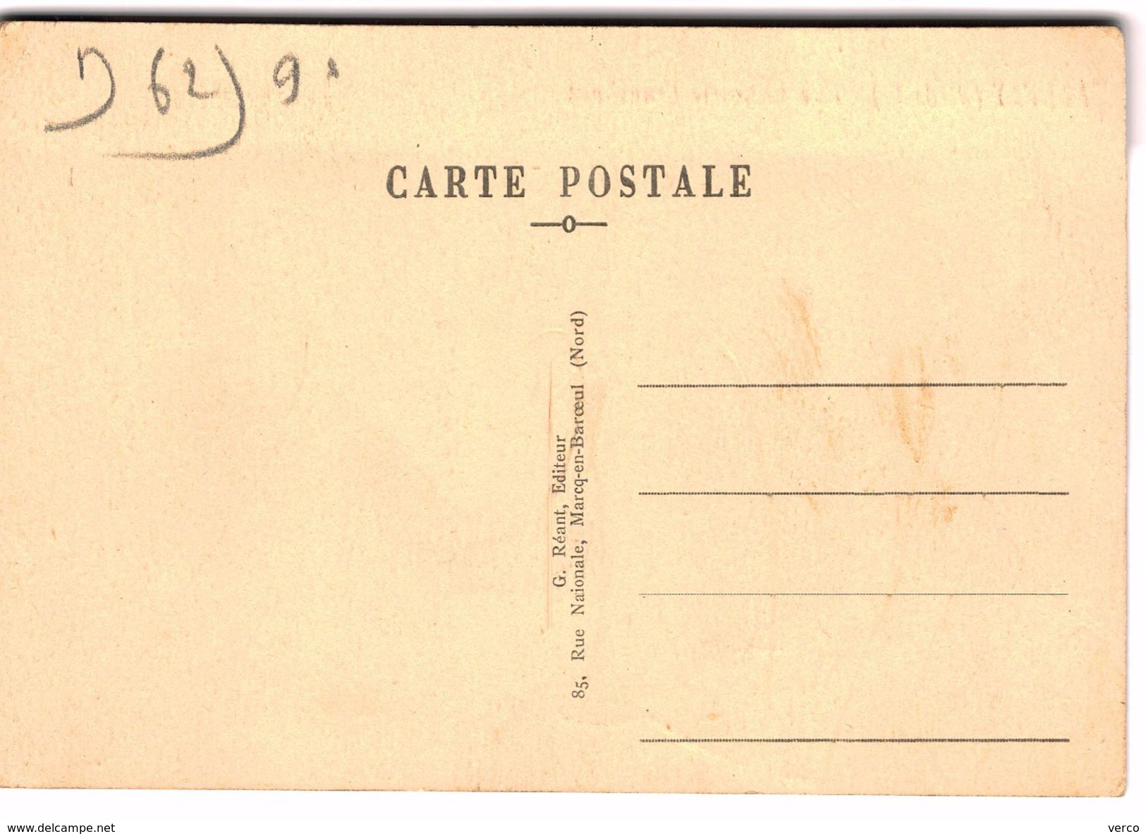 Carte Postale Ancienne De FERFAY - Autres & Non Classés