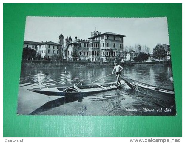 Cartolina Treviso - Veduta Sul Sile 1959 - Treviso