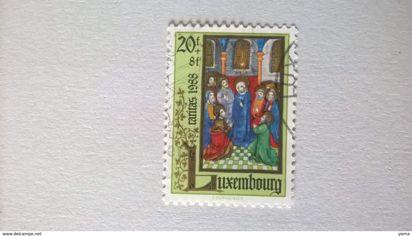 N° 1763       Pentecôte  -  Caritas 1988 - Gebraucht