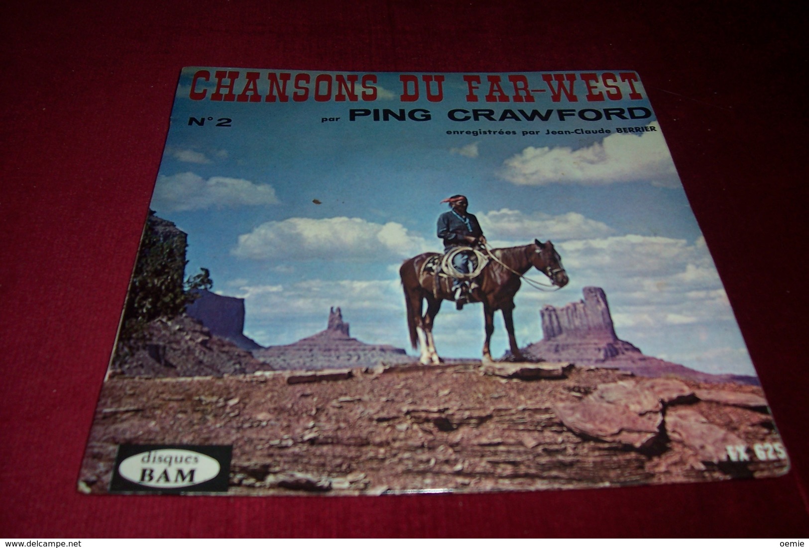 PING CRAWFORD  ° CHANSONS DU FAR WEST No2 - Country En Folk