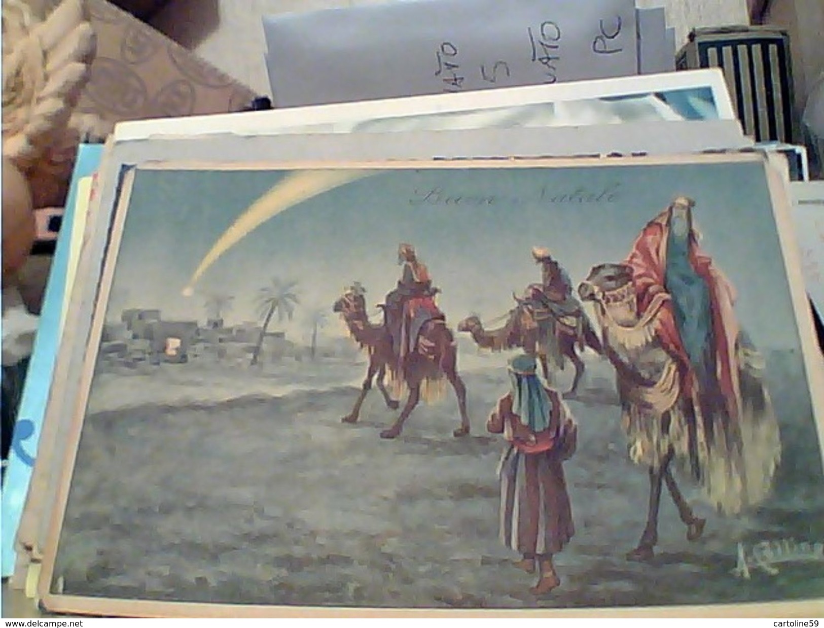 BUON NATALE RE MAGI  ILLUSTRATA COLLINO V1940 GC14229 - Altri & Non Classificati