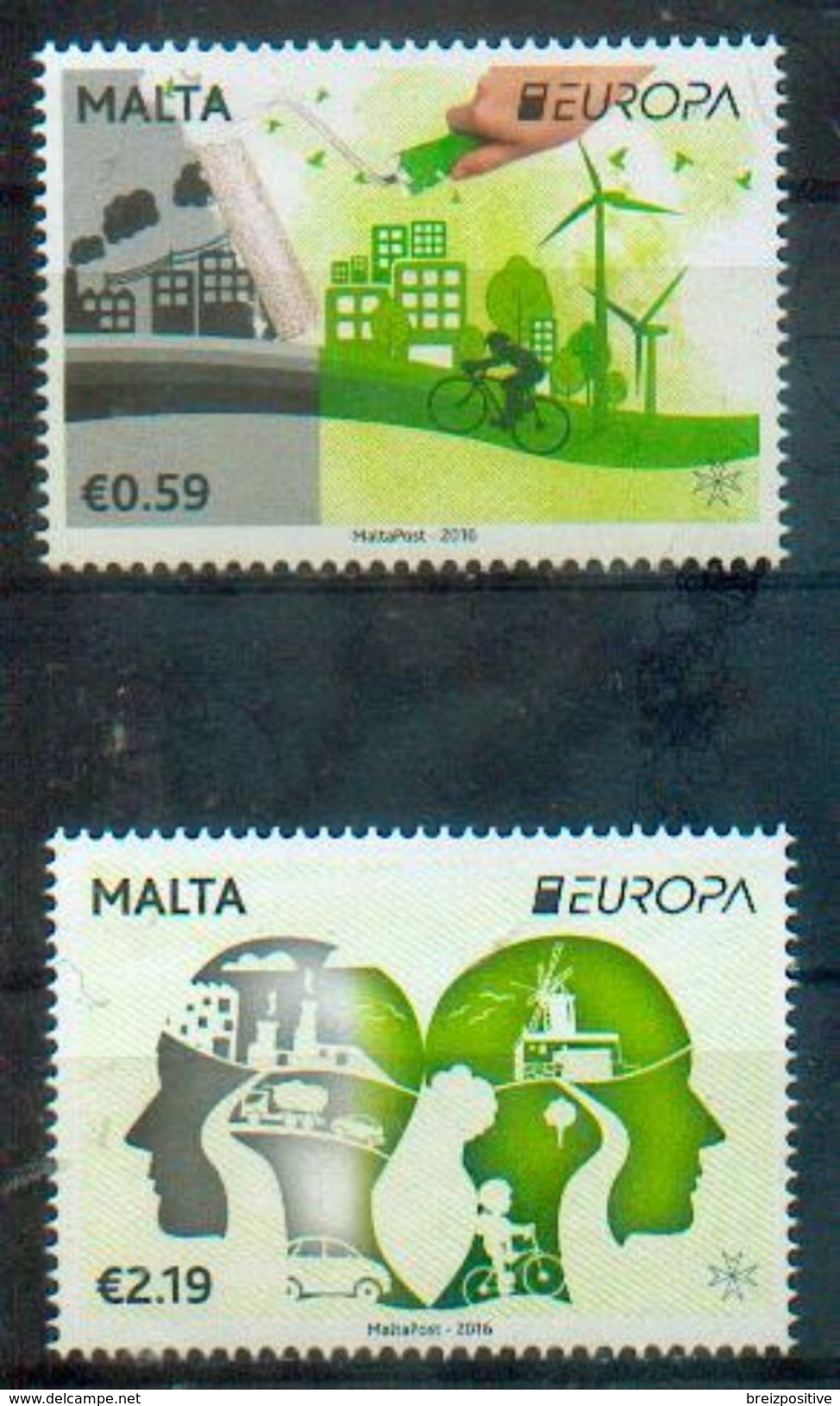 Malte / Malta 2016 - Europa, Pensez Vert! / Think Green! - MNH - 2016