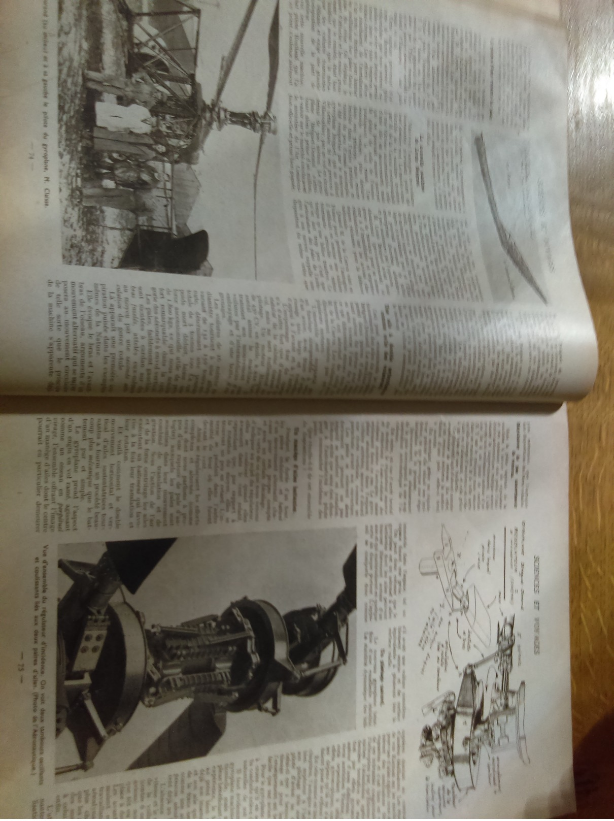 98/ SCIENCES ET VOYAGES N° 14 1936 LE GYROPLANE LE VOL RAME PREMIER HELICOPTERE VOIR SOMMAIRE EN PHOTO - 1900 - 1949