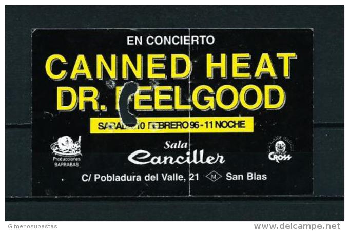 Canned Heat - Dr. Feelgood ¡¡Ocasión Ultimos Dias!! - Entradas A Conciertos