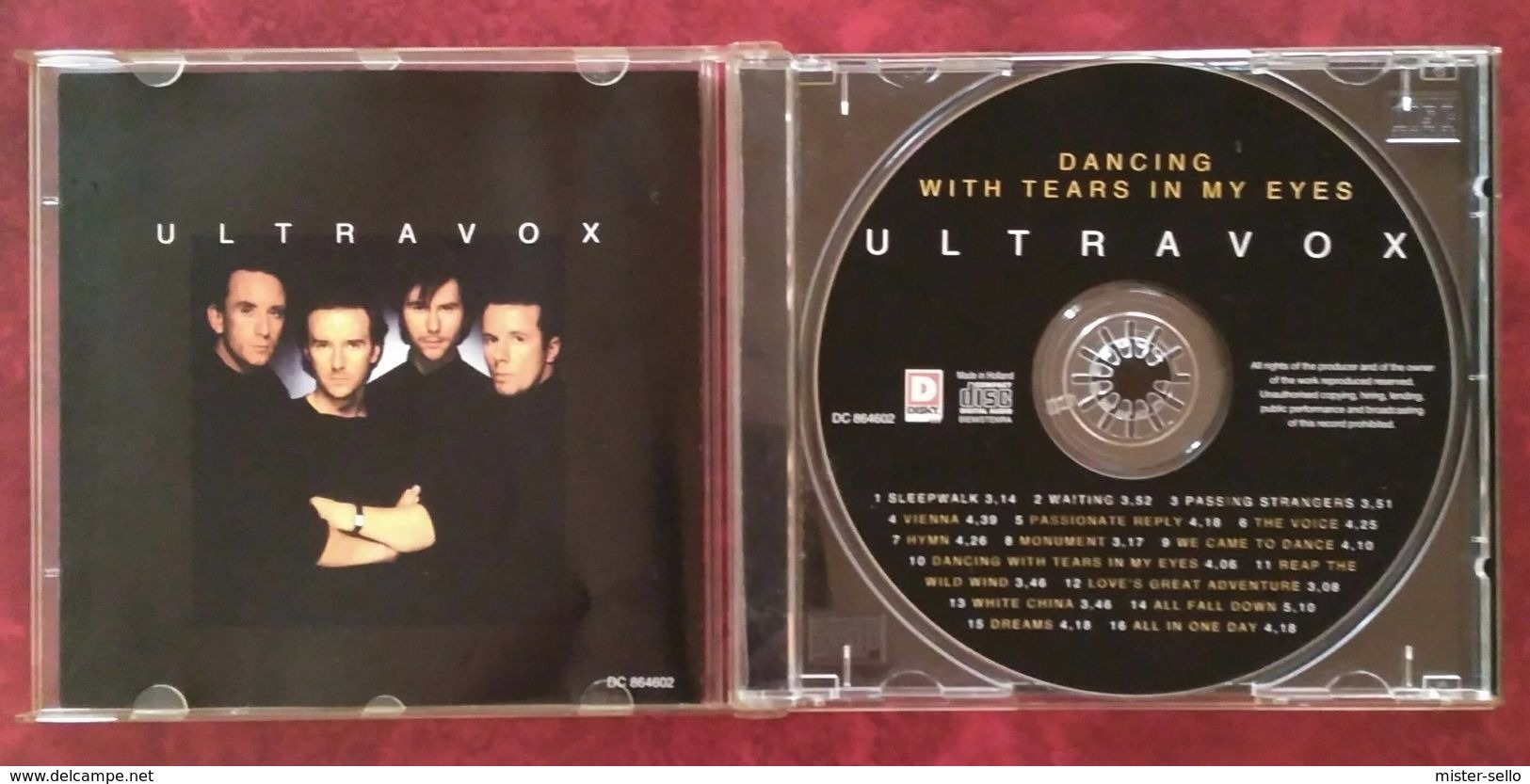 ULTRAVOX. USADO - USED. - Disco, Pop