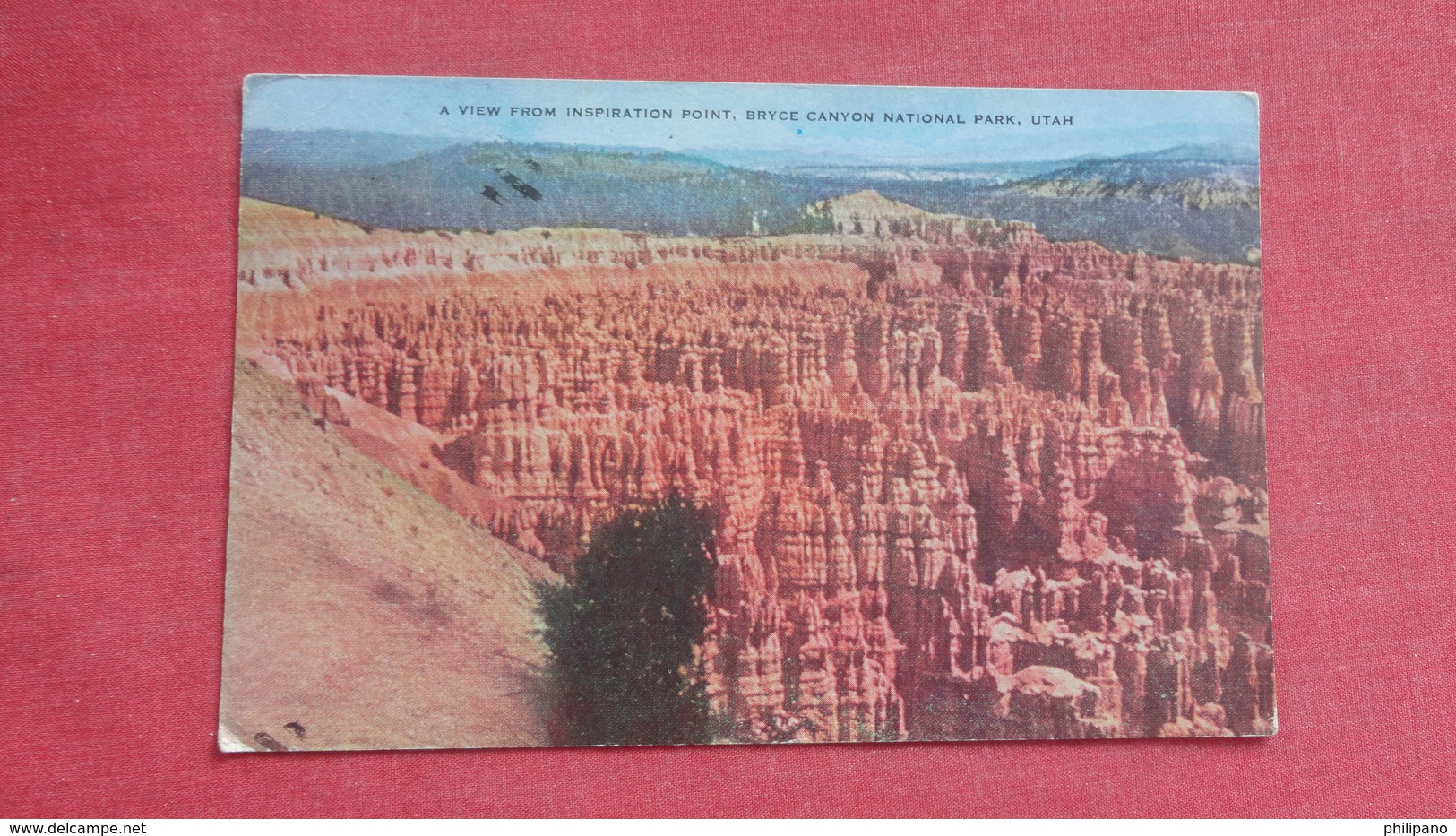 - Utah > Bryce Canyon Inspiration Point -----       Ref-2609 - Bryce Canyon