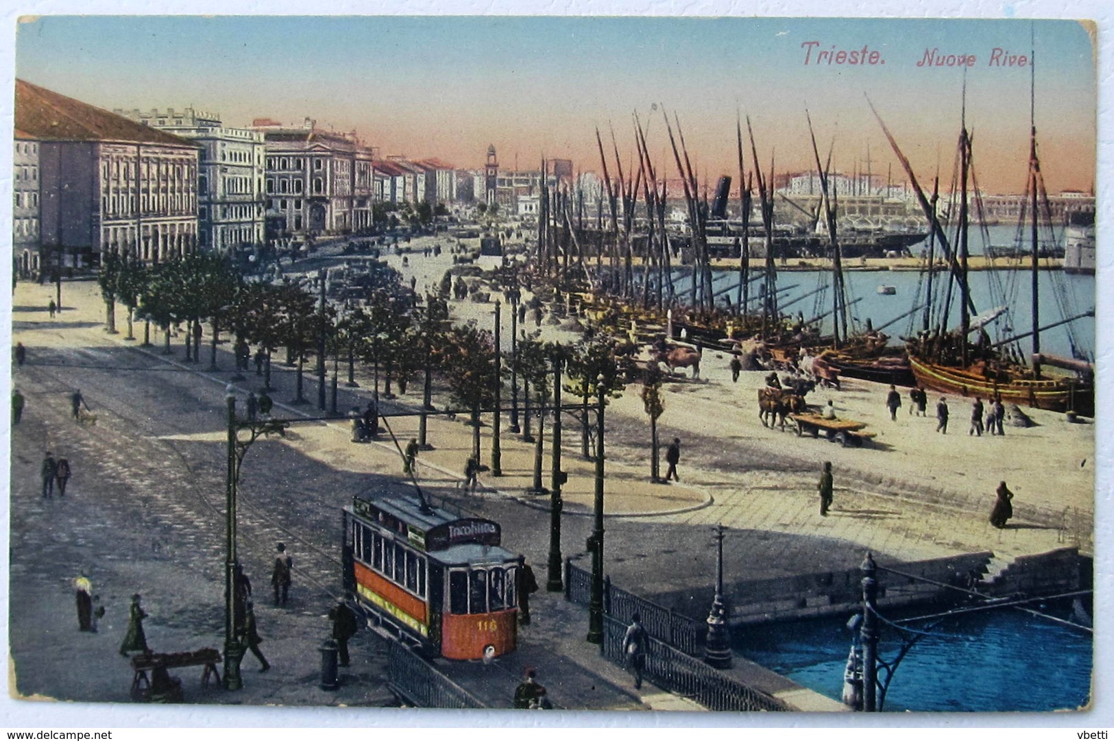 Italia / Italien / Italy: Trieste (Trst / Triest), Nuove Rive  1915 - Trieste