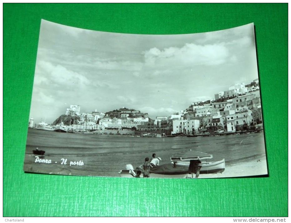 Cartolina Ponza - Il Porto 1960 Ca #47 - Latina