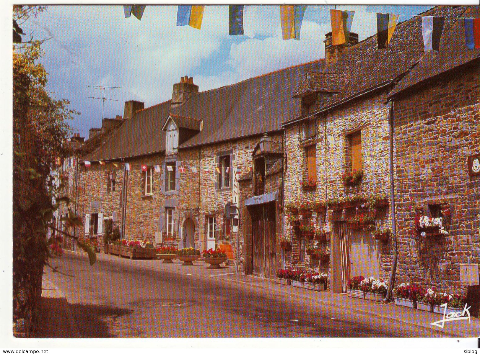 CPSM - LA GACILLY - La Rue St Vincent (circuit Des Artisans) - La Gacilly