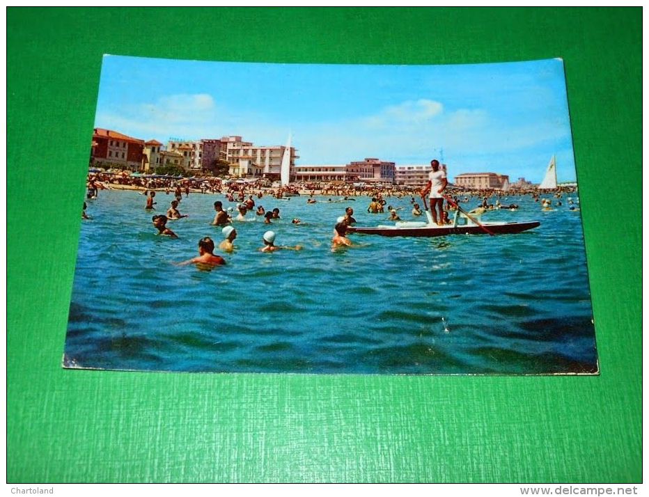 Cartolina Cattolica - Spiaggia 1960 #1 - Rimini