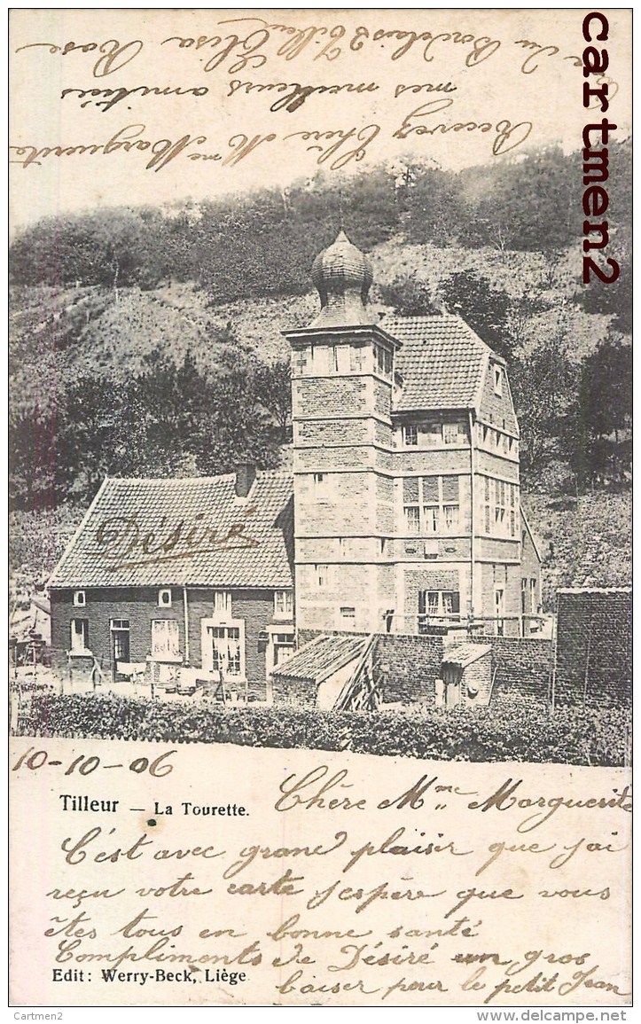 TILLEUR LA TOURETTE WERRY-BECK LIEGE 1900 - Andere & Zonder Classificatie