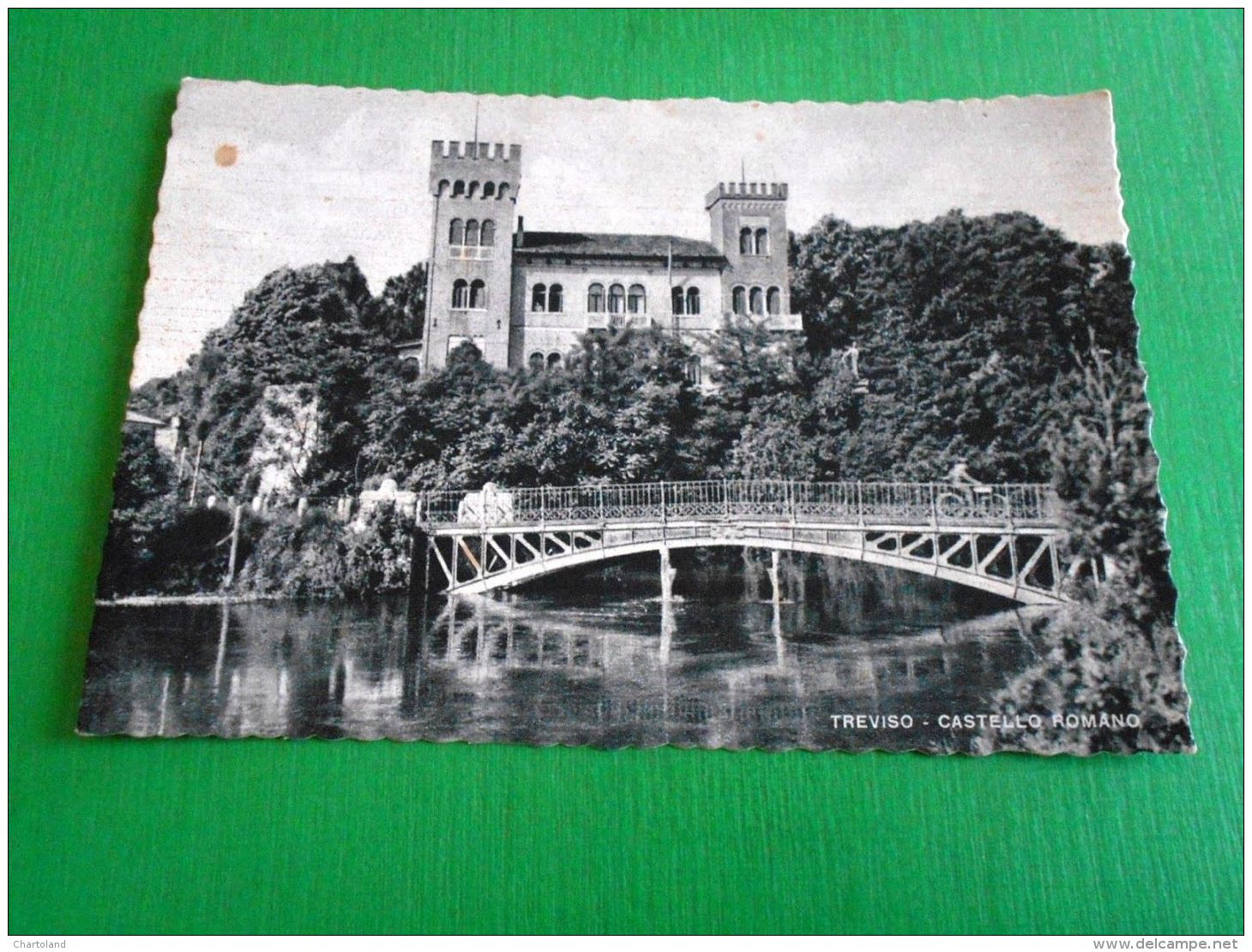 Cartolina Treviso - Castello Romano 1953 - Treviso