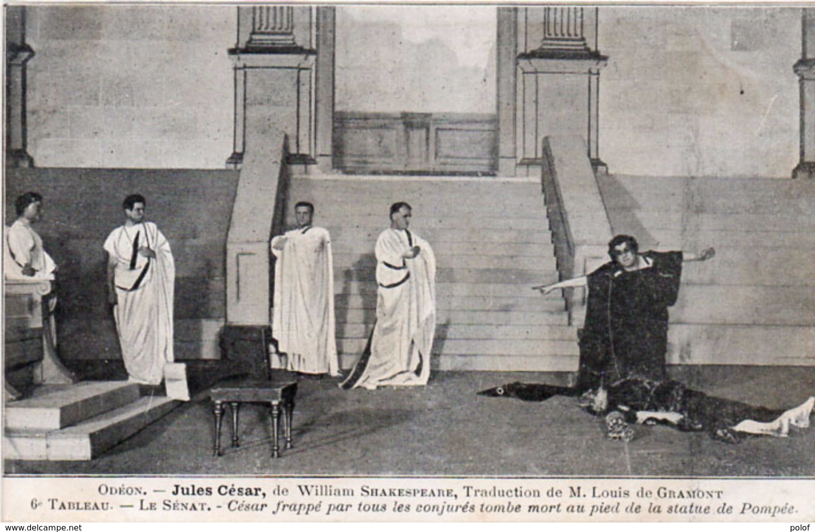 ODEON - Jules César De William Shakespeare - Le Senat   (97803) - Teatro