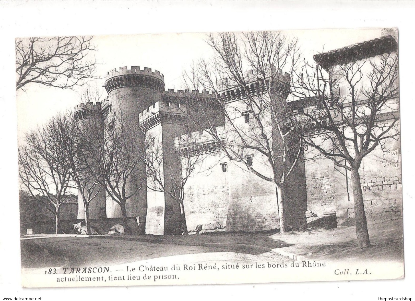 CPA 13 TARASCON Le Chateau Du Roi Rene Unused ACHTEZ IMMEDIATE - Tarascon