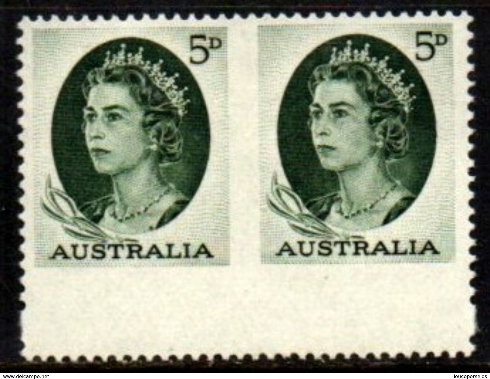 04728 Australia 290a Rainha Elizabeth Par Sem Denteação NN - Mint Stamps
