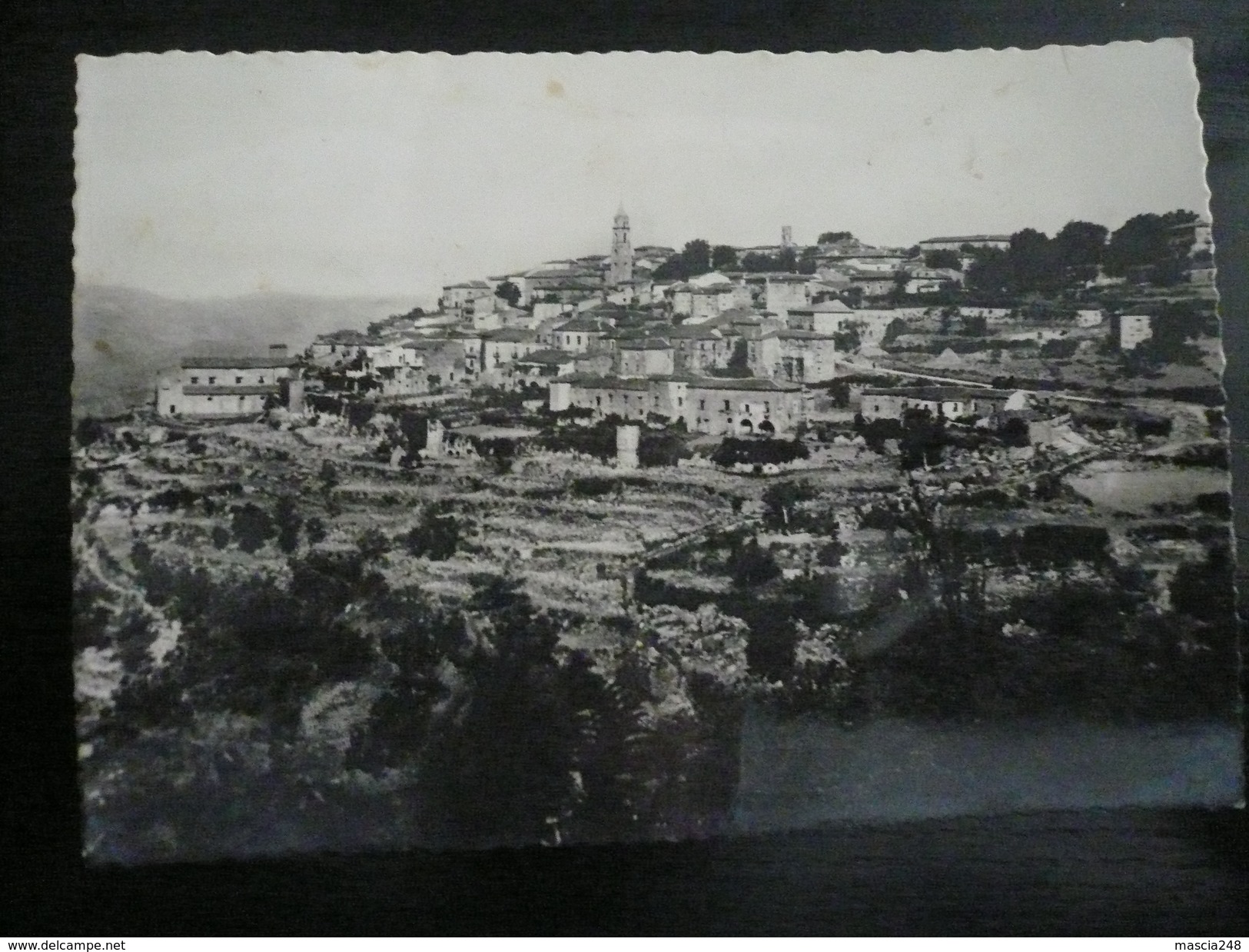 Gioi Salerno - Panorama  Usata 1953 - Altri & Non Classificati