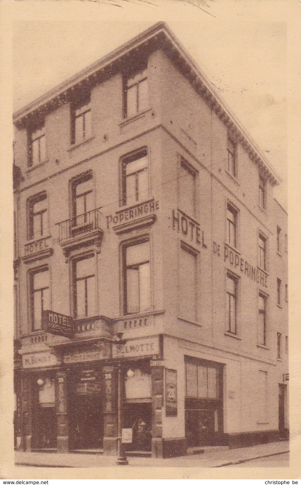 Brussel, Bruxelles, Hotel De Poperinghe (pk36581) - Cafés, Hotels, Restaurants