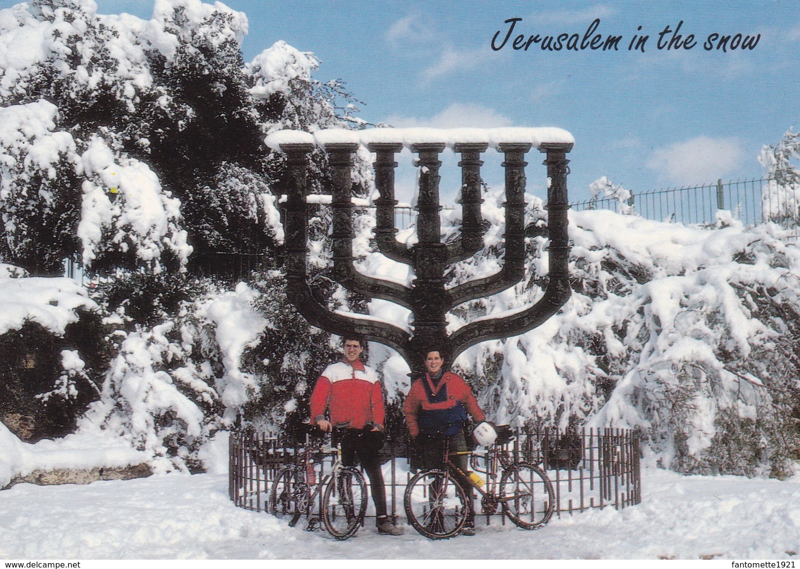 JERUSALEM  SOUS LA NEIGE (dil301) - Israel