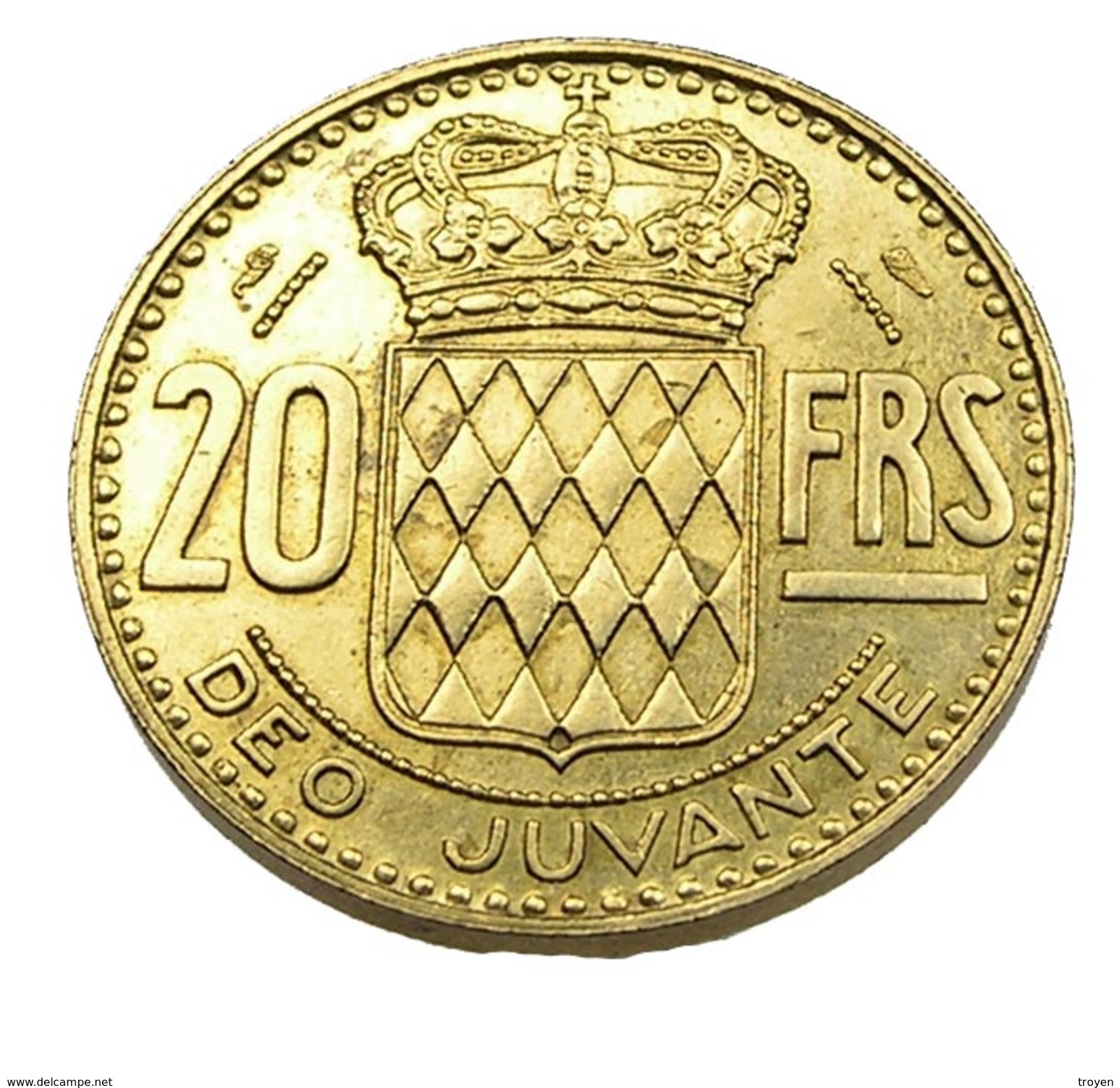 20 Francs - Monaco - 1950 - Cup Al - TTB - - 1949-1956 Alte Francs