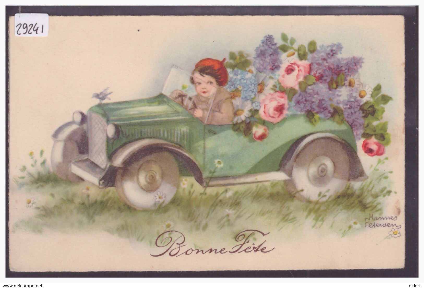 ENFANT - AUTOMOBILE - PAR HANNES PETERSEN - TB - Petersen, Hannes