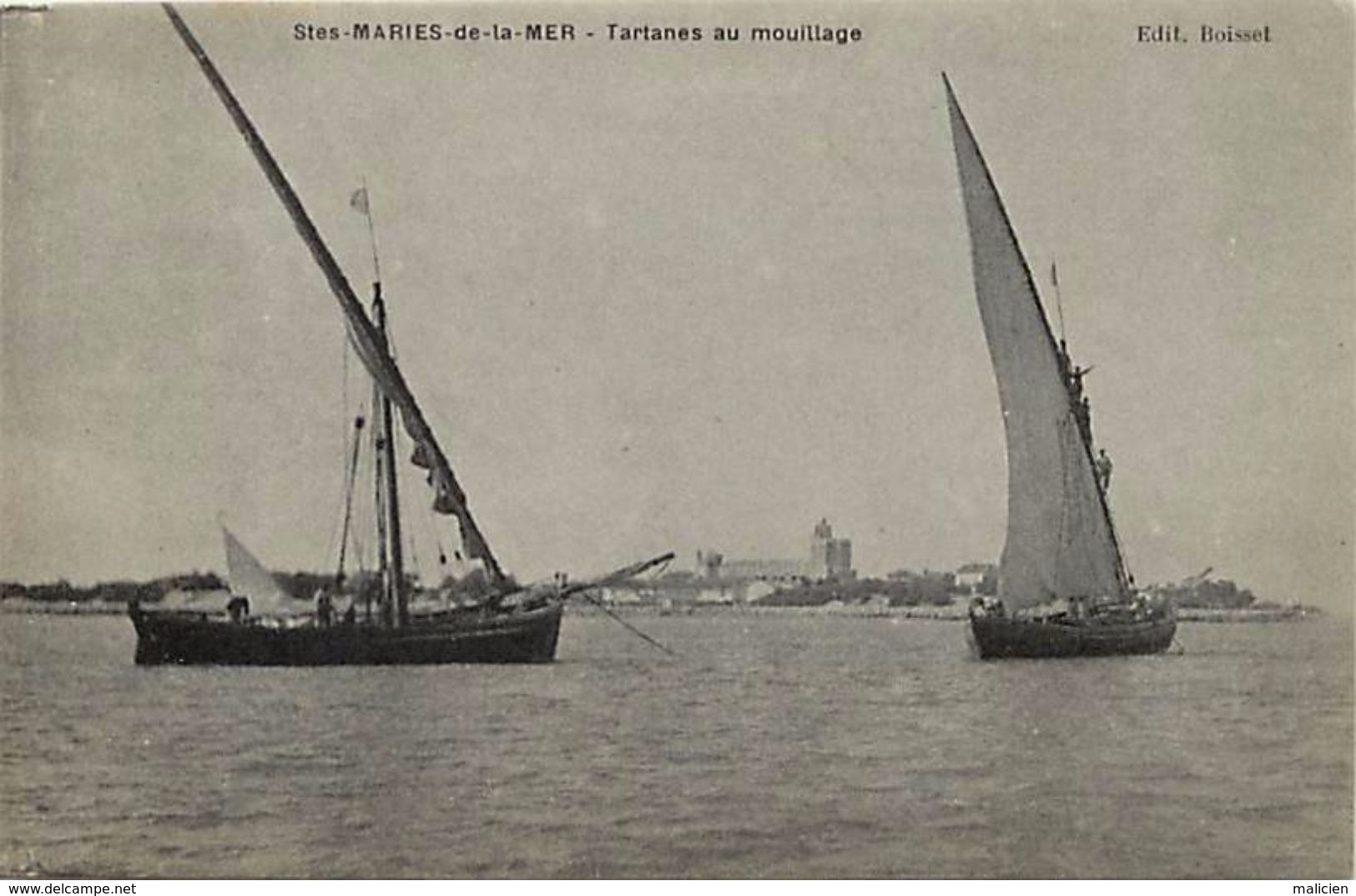 - Dpts Div.-ref-PP462- Bouches Du Rhone - Saintes Marie De La Mer - Stes Maries De La Mer - Tartane - Tartanes - Peche - Saintes Maries De La Mer